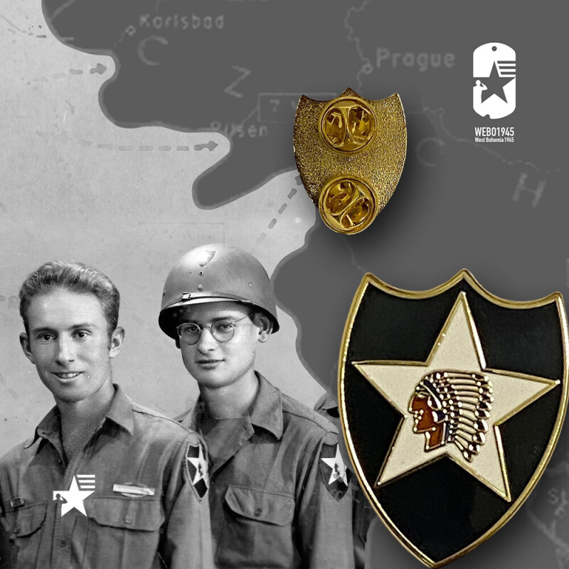 Repro-odznak US 2. pěší divize